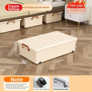 XUNHUAI | Under Bed Storage Drawer Box Wheeled Organizer