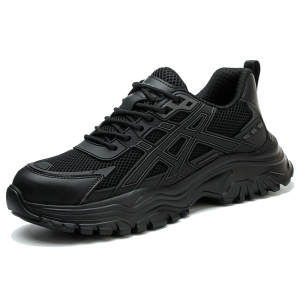 DINGGU | Safety Steel Toe Work Shoes Breathable Lightweight Durable