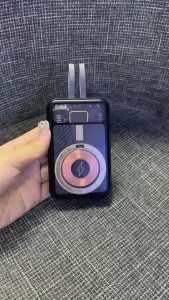 [In Stock]Magnetic Power Bank 15000mAh 15W/PD22.5W Fast Charging Powerbank Comes With Cables MiNi Portable Power Bank