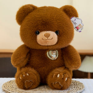 Adorable Rotating Teddy Bear Doll Plush Toy Soft Cuddly Bear Girl Version Super Cute Beijing Produced Stuffed Animal for Kids