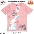 KFS 166 Atasan Baju Anak Perempuan Kaos Sweet Bunny Love So Cute  Lucu Usia 1-13 Tahun. 