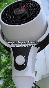 Kipas Angin/Stand Fan Advance SF-1028A Desk Fan 10"In | Kipas Angin Duduk Murah/Kipas Angin Berdiri 10"inch ~ NOS