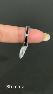Cincin Titanium Silver Emas Cincin Pria Cincin Tunangan Mata Duniagelang