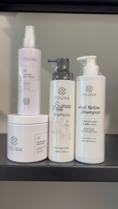 FOURA Sulfate-Free Shampoo for Dry & Damaged Hair | Gentle Daily Hair Care