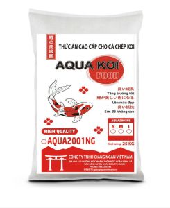 25 kg Thức ăn cao cấp cho cá chép Koi AQUA KOI FOOD