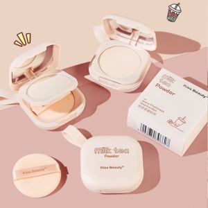 Loose Powder Full Brightening Concealer Mineral Face Foundation Cosmetics Lasting Korean Makeup Powder Compact Powder Pressed