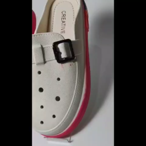 Sandal Jelly Clog Slop Baim Tebal Gesper Kotak LLS 039-KTK 36-41