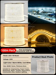 BOOMING LIGHTING | Waterproof Outdoor Illumination 24V Light Strip