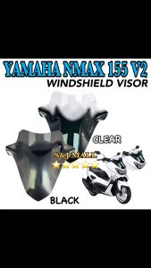 YAMAHA NMAX V2 MOTORCYCLE WIND SCREEN DEFLECTORS HIGH PERFORMANCE WINDSHIELD VISOR WITH BOLTS in Thailand