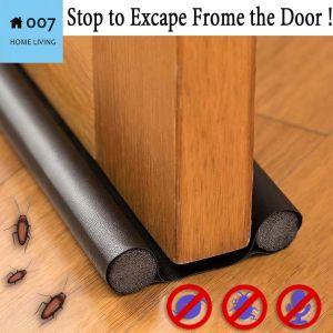 95cm Door Seal Door Bottom Sealing Strip Air Conditioner Keeper Sound Proof Mouse Proof Bugs Proof Foam Door Stopper Blocker Guard Wind Dust