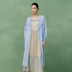 Textured Elegant Slit Side Cardigan