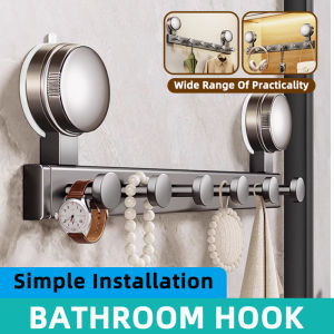 Strong Suction Cup Hook No Drill Vacuum Holder Bathroom Kitchen Toilet Balcony Wall Hook Heavy Load 10kg No Drilling Removable Portable Suction Cup Hook