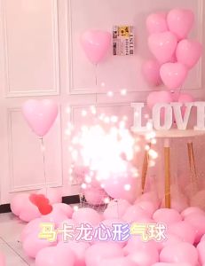 Love Heart Shape Latex Balloon 10 Inch 马卡龙加厚心型气球 Wedding Room Birthday Party Anniversary Sweet Romantic