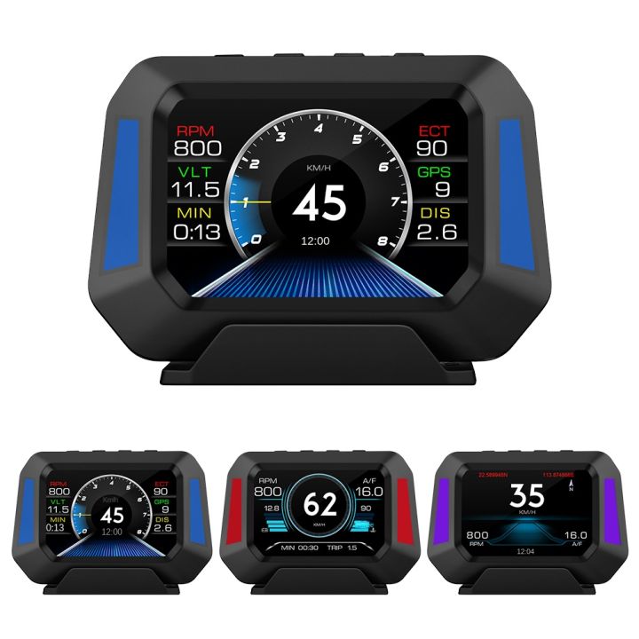 Car Level Sensor P21 4x4 Inclinometer Gradient GPS HUD Real-Time Off ...