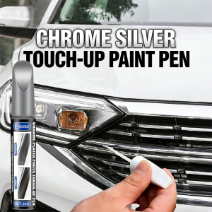 Metal Touch up Pen - Surface Scratch Repair Car Body Trim Silvery Wheels Protective Plate Paint Restoration Silvery Touch up