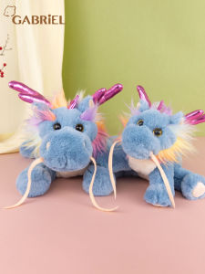Adorable Gabriel Plush Toy Dragon Holiday Zodiac Doll Gift for Kids Stuffed Animal Polyester Fiber Filled Collectible Figurine