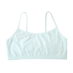 Áo ngực MiiOW Catwoman làm bằng vải cotton mỏng màu trơn dành cho bé gái từ 8-12 tuổi