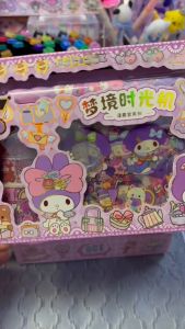 4 Washi Roll 1 Pen Knife 8 Stickers Waterproof PVC 1 GUKA Sanrio Character Sticker Stationery Gift Set