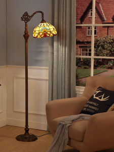YIXUAN | Elegant Retro Reading Protection Creative Floor Lamp