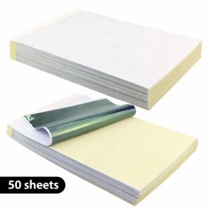 Audersigt A4 Tattoo Transfer Paper Thermal Stencil Copy Paper for Tattoo Printer Machine Professional Supplies