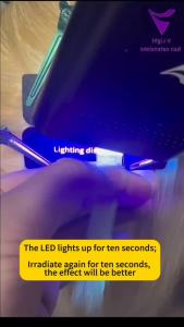 V-Light Hair Extension Wig Glue 20g UV Light Glue V-Light Traceless Tool for Tape Hair Extension Fast Grafting Tool