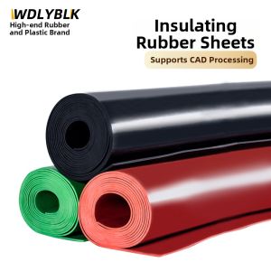 WDLYBLK | Heat Resistant Oil Resistant Abrasion Resistant Slip Resistant Shock Absorbing Rubber Mat 10m