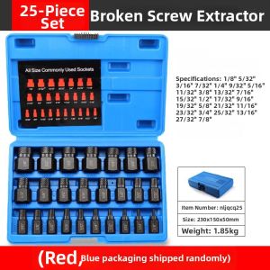 DAIENGONGJU | Hex Screw Extractor Set for Slipped Broken Nuts Removal