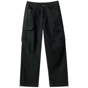 CAMEL | Straight Fit Cotton Work Pants with Multiple Pockets