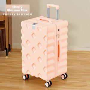 MEIFANER | Large Capacity Durable Thick 28 inch Leather Suitcase