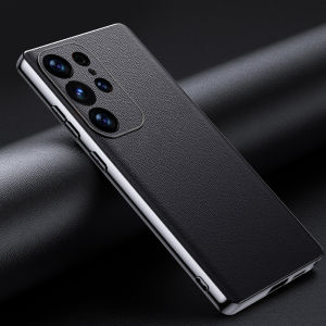 Ốp Điện Thoại Da Cao Cấp Cho Samsung Galaxy S Series - Bảo Vệ Toàn Diện Camera Mặt Sau Chống Sốc Chống Trầy Xước Chống Bụi Cho S25 S24 S23 S22 Ultra Plus