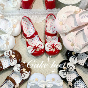 Kawaii Doll Sensation Low Heel Single Shoes Star Akari Butterfly Knot Lolita Shoes Cake Box Anime Gaming Collectibles