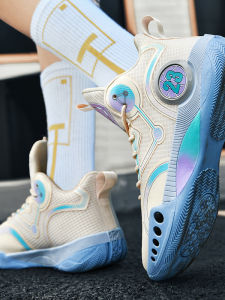 Kobe Basketball Shoes Mens Youth Mesh Large Childrens Practical Student Sports Shoes Summer Breathable Anti-slip Mid-top