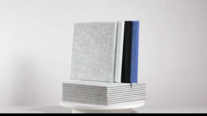 Square Acoustic Panel Home Bedroom Wall Stickers Home Decor 30x30CM 30x40CM Sound Absorbing Panel
