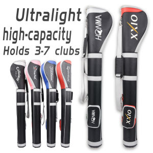 Golf bag Mens and womens club bag Light club bag can hold 3-7 clubs Portable driving range
