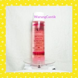 SAKURAREFRESHTONER Natasha Skin Care Sakura Refreshing Toner 100 ml by dr Fredi Setyawan Original Penyegar Cherry Blossom Toner