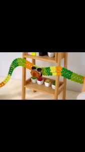 SG Ready Stock Dinosaur Electric Rail Car Toy Flexible DIY Assemble Anti-Gravity Track Roller Coaster Set