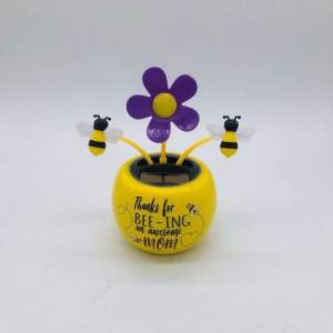 Pajangan Mobil Hiasan Mobil Bunga Matahari Hiasan Ruangan Bergoyang