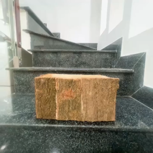 Hộp gỗ cắm hoa vỏ cây dùng cắm hoa trồng sen đá phong cách vintage độc đáo