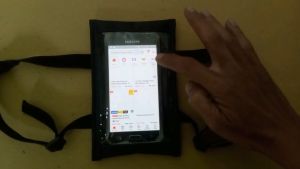 GROSIR Tas holder hp motor Bahan Tebal Waterproof Cocok untuk Ojek Online harga Murah Merakyat