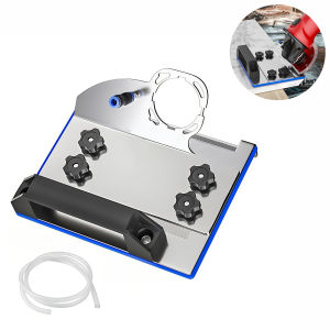 45 Degree Tile Chamfering Tool Stainless Steel Angle Grinder Holder Miter Cutting Guide for Tile Tool Attachment