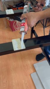 โต๊ะสกรีน แท่นสกรีน ดำ 6แป้นพิมพ์ แถวคู่ (ถอดเปลี่ยนแป้นได้)