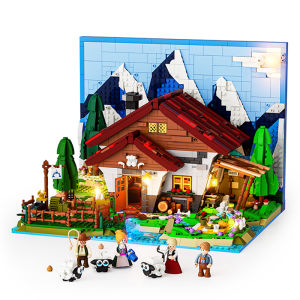 Lumibricks | Assemble Building Model Street Scene Ornament Toy
