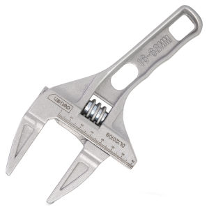 deli | Multipurpose Short Handle Large Jaw Adjustable Wrench
