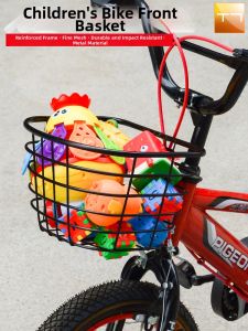 Front Foldable Bicycle Basket