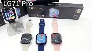 CW-SHOP(LG71 PRO)*พร้อมส่งในไทย*สมาร์ทวอช LG71 pro รับสายโทรแอพได้  เวอชั่นใหม่ล่าสุด2024 วัดอัตราการเต้นหัวใจ หมวดกีฬา