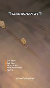 JORAN KENZI JIGMAN XT 562 Fuji Guides PE2-3 PE3-4: Pancing Jigging Spinning