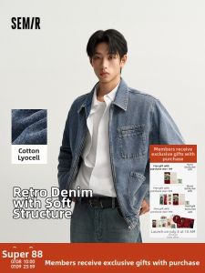 Semir | Retro Lapel Gorka Jacket Jeans Coat