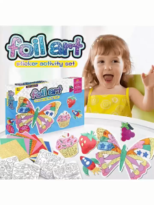 Anakkid---DIY Aluminum Foil Craft Toys Hand-painted Aluminum Foil Sticker