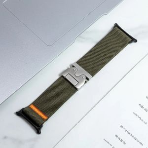 Dây Đeo Dù Nylon Samsung Galaxy Watch Ultra2/Ultra 2025/2026 47mm Tương Thích Với Phụ Kiện Galaxy Watch
