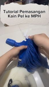 Set Mop Holder (Penjepit + Kain) / Set Penjepit Kain Pel